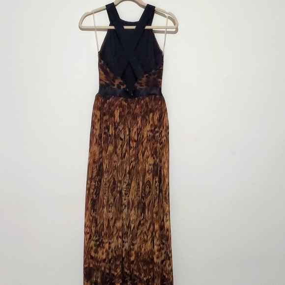 City Goddess Animal Print Long Dress - Picture 3 of 5